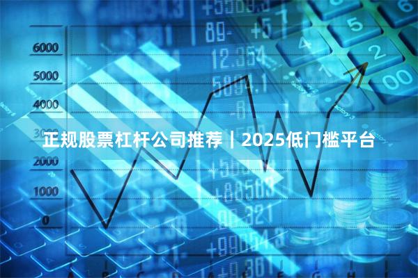 正规股票杠杆公司推荐｜2025低门槛平台